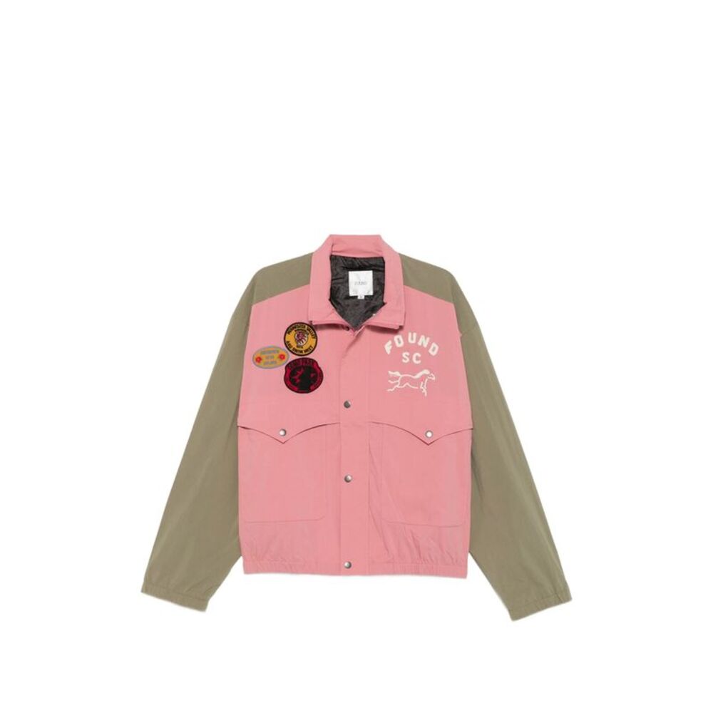 Found Pink Jackets - Sport Jackets & Windbreakers Men
